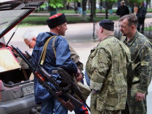 Блокада Криму: активісти затримали терориста з банди «козаків»