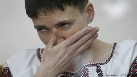 Надія Савченко розпочала сухе голодування