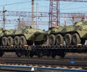На Донбас прибули нові ешелони військової техніки з РФ