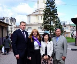 На Прикарпаття приїхав Надзвичайний і Повноважний Посол Японії в Україні