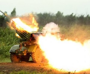 АТО: в районі Новотроїцького бойовики застосували БМ-21 “Град”