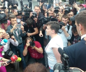 Савченко: Я хочу попросити вибачення у всіх матерів, чиї діти не повернулися