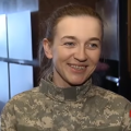 Дівчина з Прикарпаття, що вагітною воювала в АТО отримала орден “Народний Герой України”