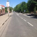 Івано-Франківськ: на вулиці Мазепи “довели до пуття” зустрічну розмітку (фото)