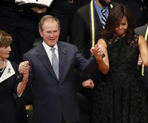 Джордж Буш танцював на панахиді в Далласі
