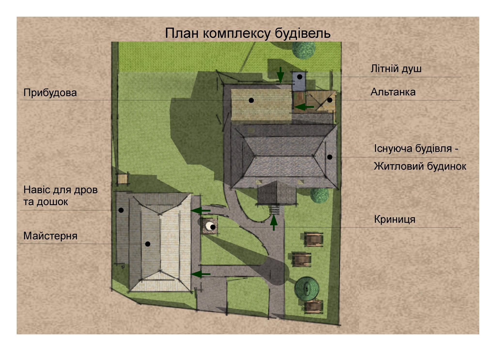 Схроны бандеровцев схема