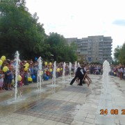 На День Незалежності у Долині відкрили пішохідний фонтан (фото)