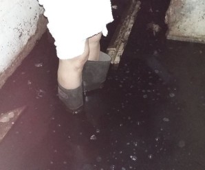 Підвал франківського будинку затопило фекаліями (ФОТО)