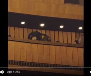 В оперному театрі Дніпра жінка побила чоловіка молотком (відео)