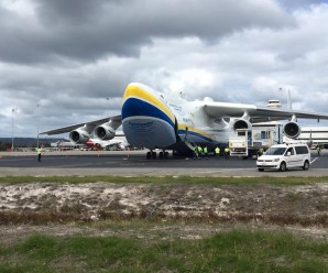 Український літак-гігант “Мрія” перевіз рекордний вантаж (відео)