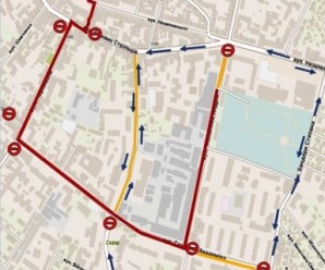 Завтра у Франківську перекриють кілька вулиць (схема)