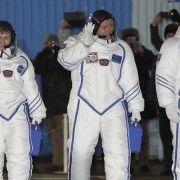 Найстарша астронавтка полетіла на МКС