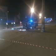 З’явилось відео жахливого ДТП в Івано-Франківську, в якому загинула 16-річна школярка та 20-річний хлопець (відео 18+)