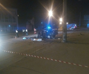 З’явилось відео жахливого ДТП в Івано-Франківську, в якому загинула 16-річна школярка та 20-річний хлопець (відео 18+)