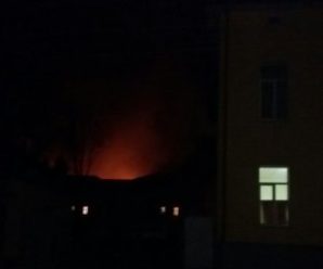 У Коломиї згоріло наметове містечко 10-ї окремої гірсько-штурмової бригади ЗСУ