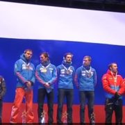Збірну Росії принизили на медальній церемонії після перемоги на чемпіонаті світу з біатлону (відео)