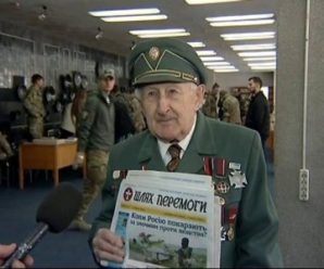 Олександр Сич передплатив для 75-ти ветеранів УПА легендарну газету