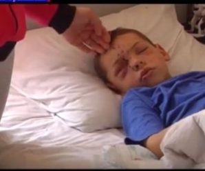 Франківські медики намагаються відновити зір семирічного хлопчика, який постраждав від вибуху. ВІДЕО