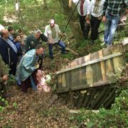 На Прикарпатті в селі Рудники відновили криївку (фото)