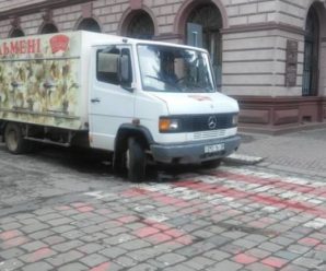 Парковка в забороненому місці Івано-Франківського водія могла призвести до трагедії