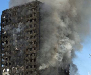 У Лондоні чоловік упіймав дитину, яку скинули з десятого поверху палаючої будівлі
