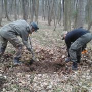 У лісі на Прикарпатті знайшли останки трьох осіб (відео)