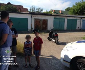 Франківець отримав постанову від патрульних за передачу керування неповнолітнім дітям