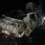 Подробиці ДТП, в якому згоріло авто в Ямниці. ФОТО