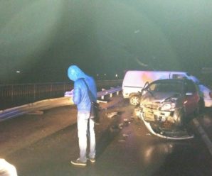 Нетверезий водій вчинив ДТП при в’їзді в Івано-Франківськ, є потерпілі. ФОТО