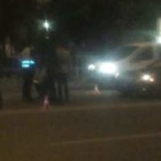 Нічна аварія у Франківську: на вулиці Галицькій автомобіль збив жінку (фото)