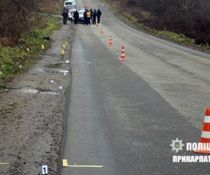 На Прикарпатті водій на “євробляхах” смертельно травмував пішохода і втік з місця аварії (ФОТО)