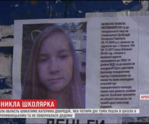 Її шукали п’ять днів: Під Кропивницьким сьогодні знайшли труп 12-річної школярки