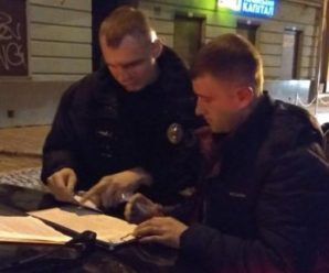 “З дівчиною у службовому автомобілі”: У Львові впіймали п’яного поліцейського за кермом