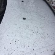 В Бурштині випав чорний сніг. Мешканці нарікають на ТЕС