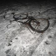 В передмісті Івано-Франківська фургон збив велосипедиста