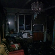 На Прикарпатті ледь не згорів 2-х поверховий житловий будинок (фото)