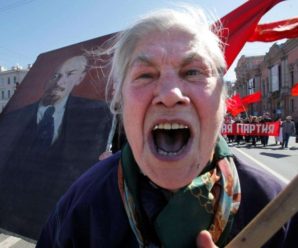«На Майдані були тільки дебіли і наркомани»: в Івано-Франківську прихильниця «путінізму» образила учасників Революції Гідності (ВІДЕО)