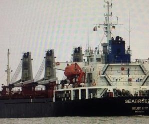 Київ арештував судно РФ за видобуток піску в Криму