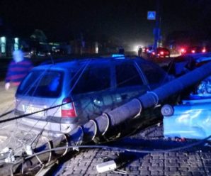 Масштабна вечірня аварія у Коломиї – розбиті два Опелі та Лексус (ФОТО)