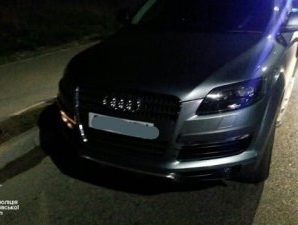 Лондонський Audi Q7, який розшукував Інтерпол, знайшли у Франківську