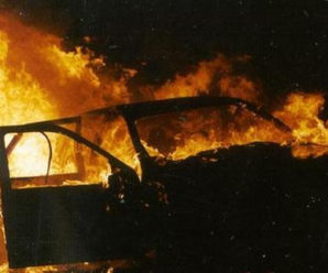 В Калуші згорів автомобіль «ВАЗ 2105»