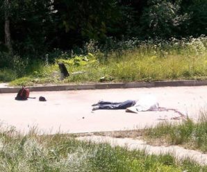 ДТП у Калуші: водій на смерть збив чоловіка і втік. ФОТО