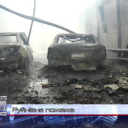 У Франківську на СТО трапилась масштабна пожежа: згоріло 5 авто та вантажівка (відео)
