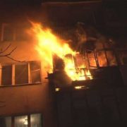 Цієї ночі в Івано-Франківську відбулась пожежа квартири в 9-ти поверхового житлового будинку