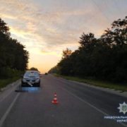 На Прикарпатті під колесами автомобіля загинув чоловік