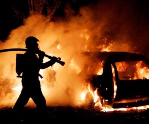 На Прикарпатті за добу – дев’ять пожеж, горіли авто та літня кухня
