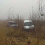 На Прикарпатті два автомобілі злетіли з траси і зіткнулися в кюветі (ФОТО)