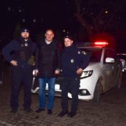 Руслан Марцінків на одну ніч став патрульним поліцейським