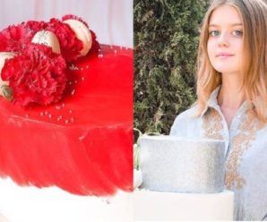 Талановита школярка з Івано-Франківська випікає неймовірної краси торти: “Повертаюся зі школи о сьомій вечора. Печу торти до третьої ночі”