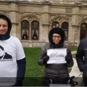 У столиці Австрії пройшла акція на підтримку українських політв’язнів